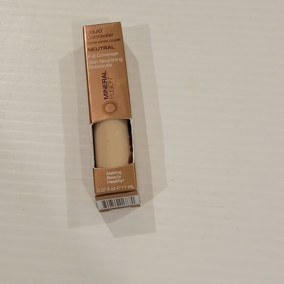NEW Mineral Fusion Liquid Concealer Full  Coverage NEUTRAL .37 fl oz NIB - Picture 11 of 11